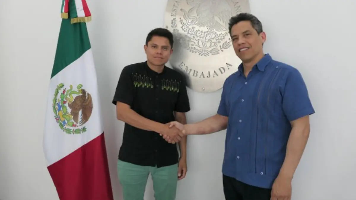 periodista mexicano Ignacio Rosaslanda recibe apoyo de la SRE